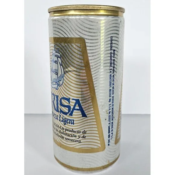 Brisa Cerveza Ligera Beer 12oz Pull Tab empty Aluminum Can Monterrey Mexico - Picture 5 of 16